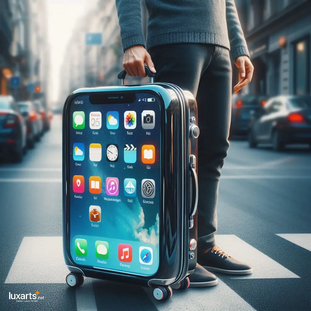 Iphone Shaped Suitcase: Travel in Style with Innovative Design iphone shaped suitcase 1