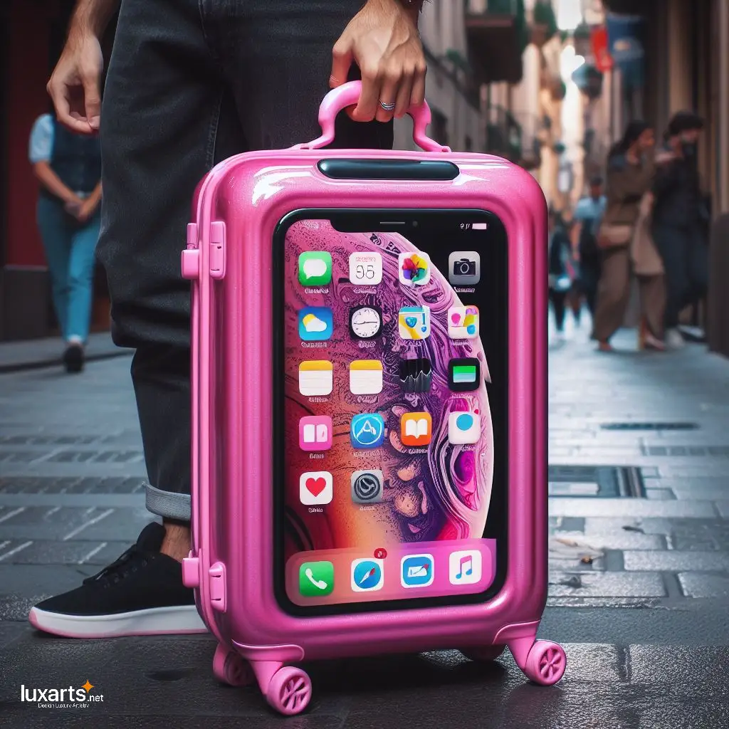 Iphone Shaped Suitcase: Travel in Style with Innovative Design iphone shaped suitcase 2
