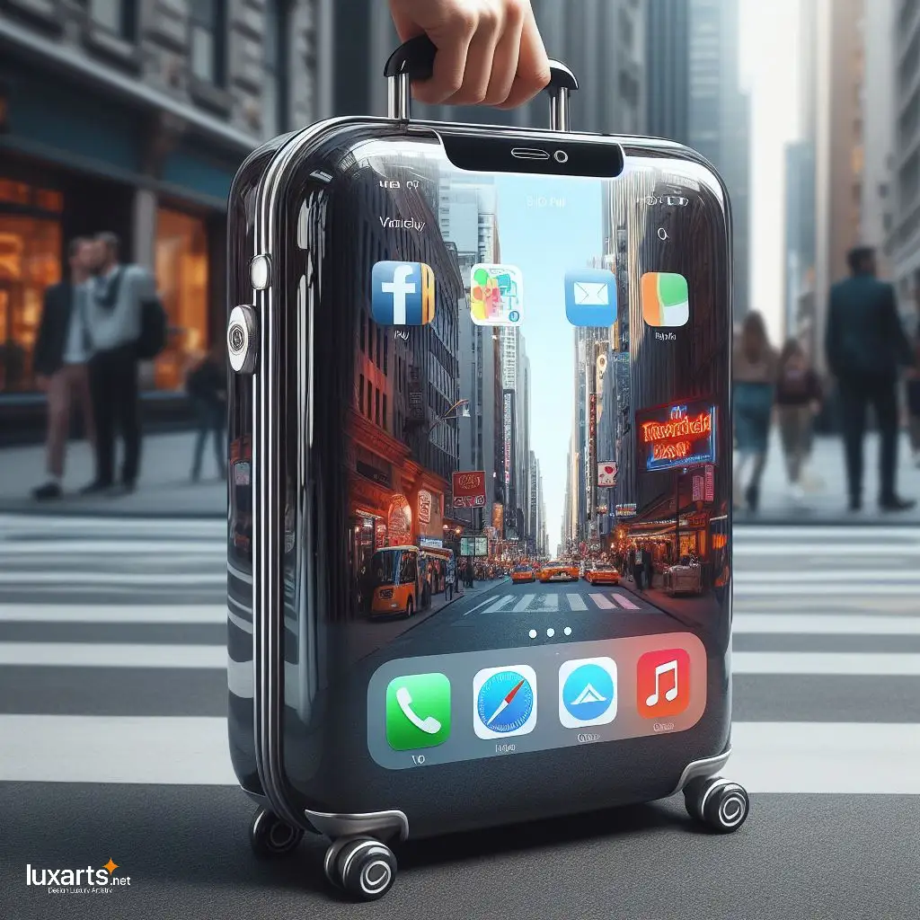 Iphone Shaped Suitcase: Travel in Style with Innovative Design iphone shaped suitcase 3