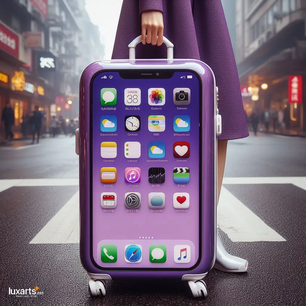 Iphone Shaped Suitcase: Travel in Style with Innovative Design iphone shaped suitcase 4