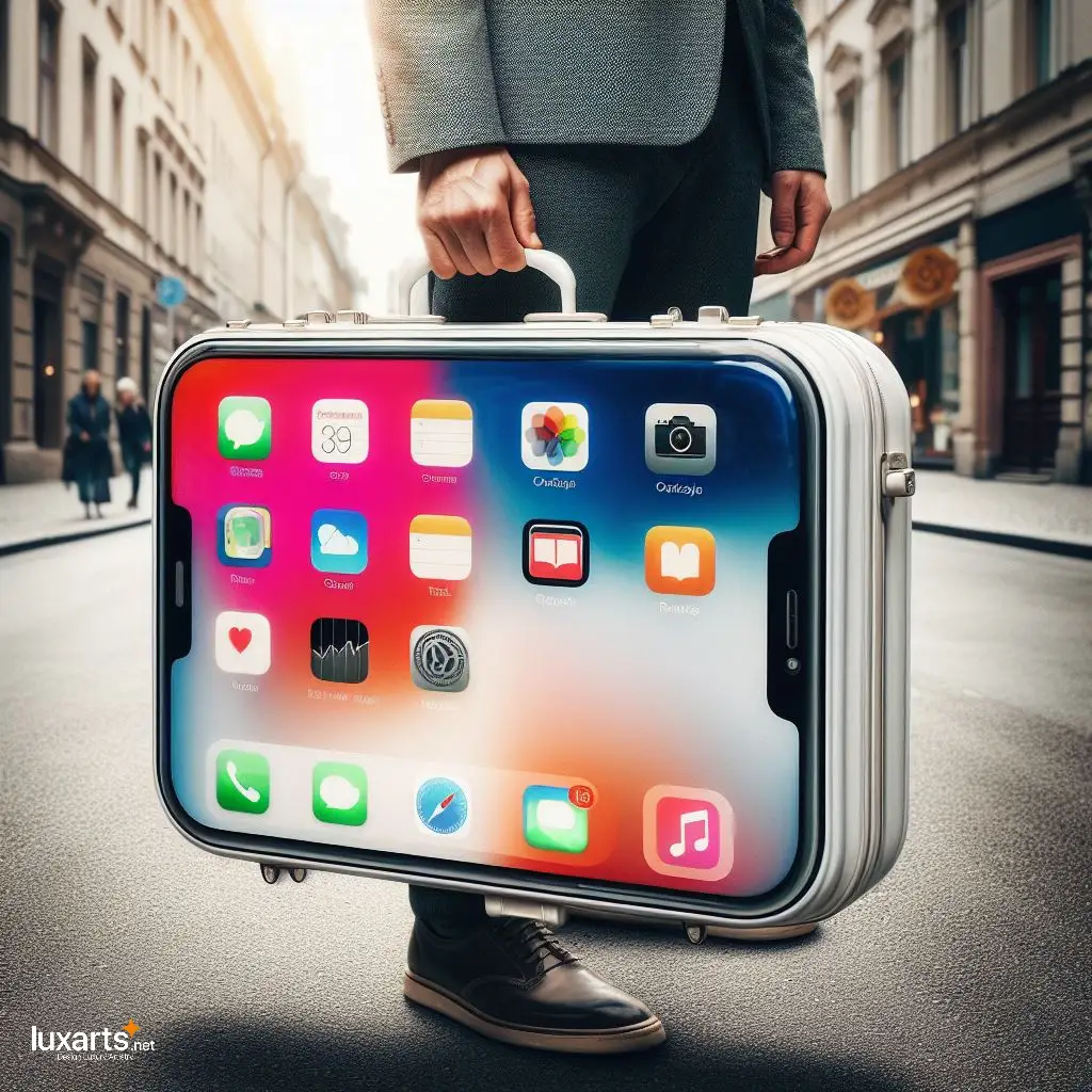 Iphone Shaped Suitcase: Travel in Style with Innovative Design iphone shaped suitcase 9
