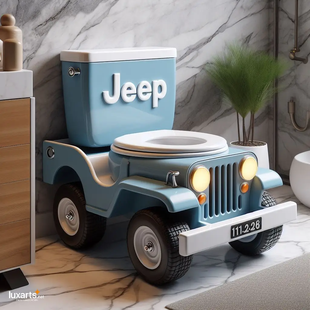 Jeep Car Shaped Toilet: Adventure and Comfort in Every Flush jeep car shaped toilet 2