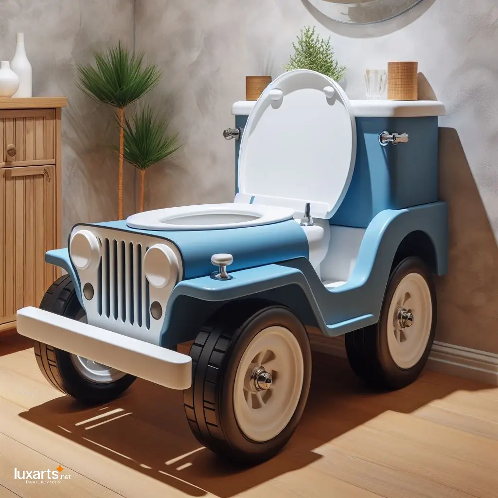 Jeep Car Shaped Toilet: Adventure and Comfort in Every Flush jeep car shaped toilet 3