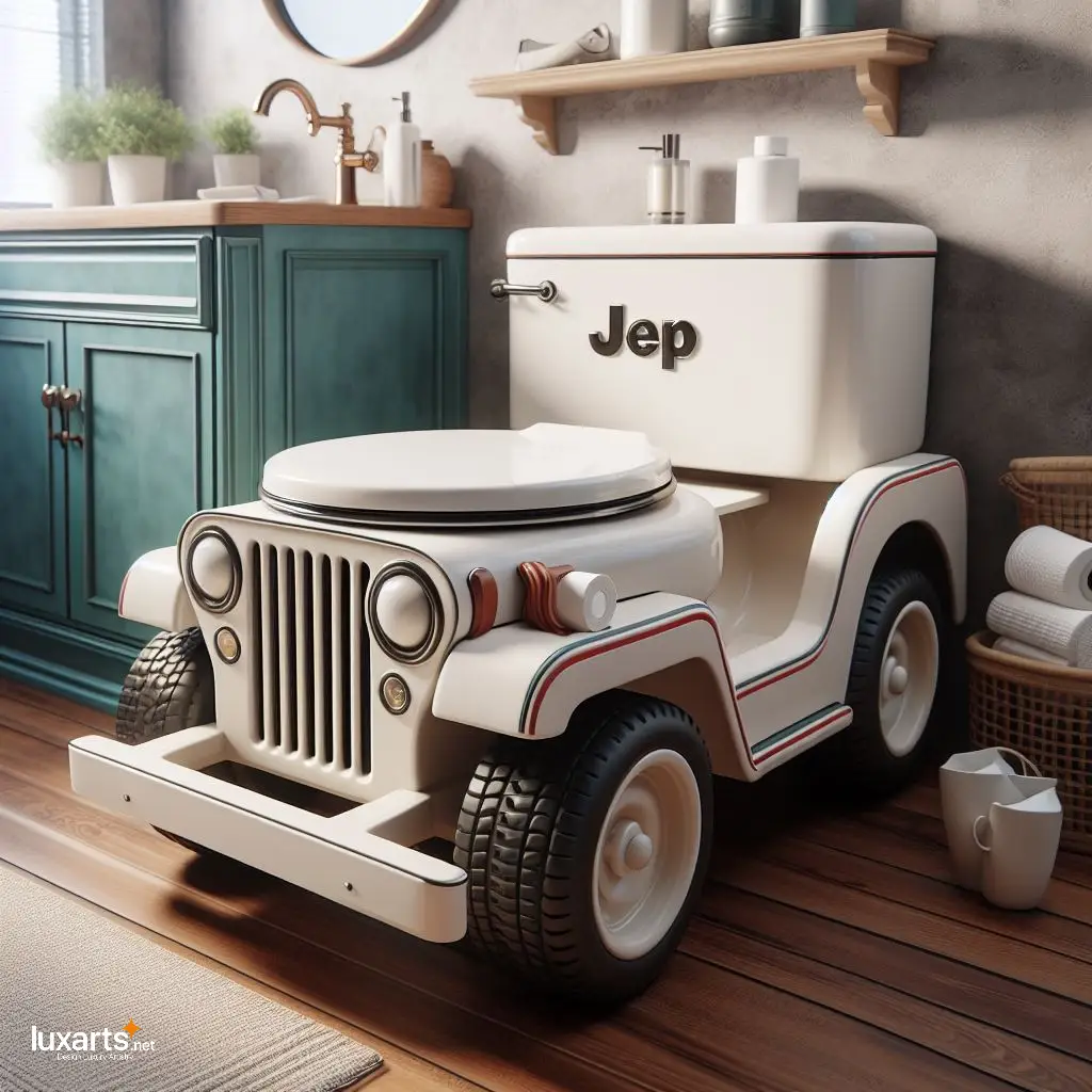 Jeep Car Shaped Toilet: Adventure and Comfort in Every Flush jeep car shaped toilet 4