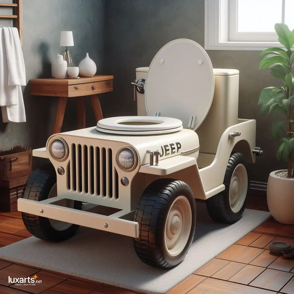 Jeep Car Shaped Toilet: Adventure and Comfort in Every Flush jeep car shaped toilet 5