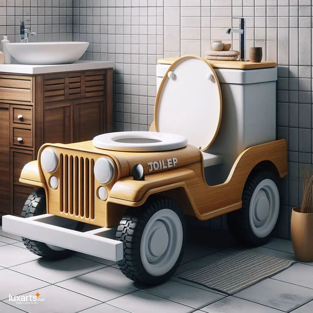 Jeep Car Shaped Toilet: Adventure and Comfort in Every Flush jeep car shaped toilet 7