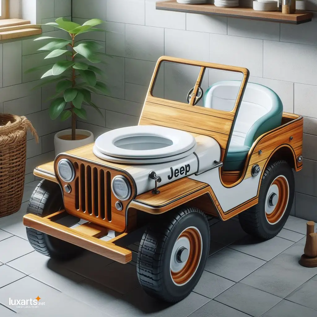 Jeep Car Shaped Toilet: Adventure and Comfort in Every Flush jeep car shaped toilet 9
