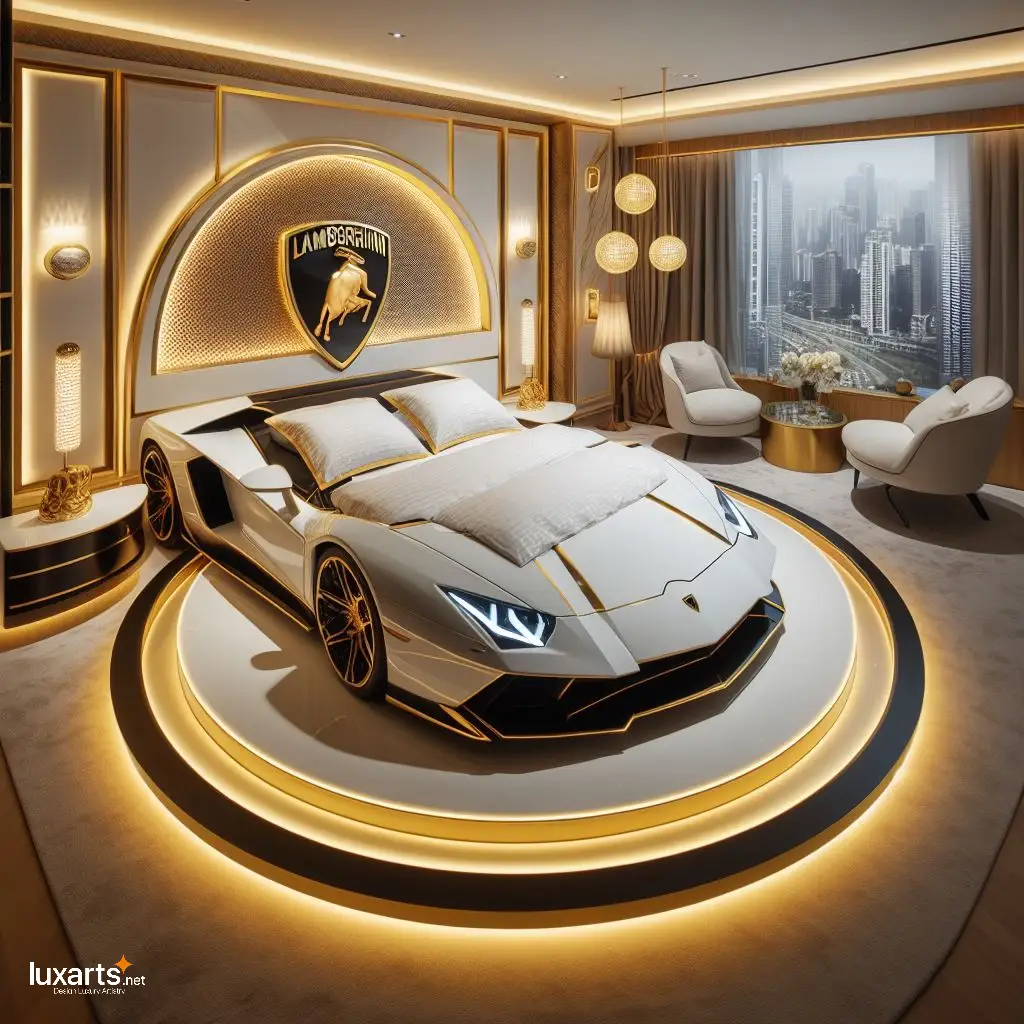 Lamborghini Car Shaped Bed: Drift into Dreamland with Exotic Style lamborghini bed 10