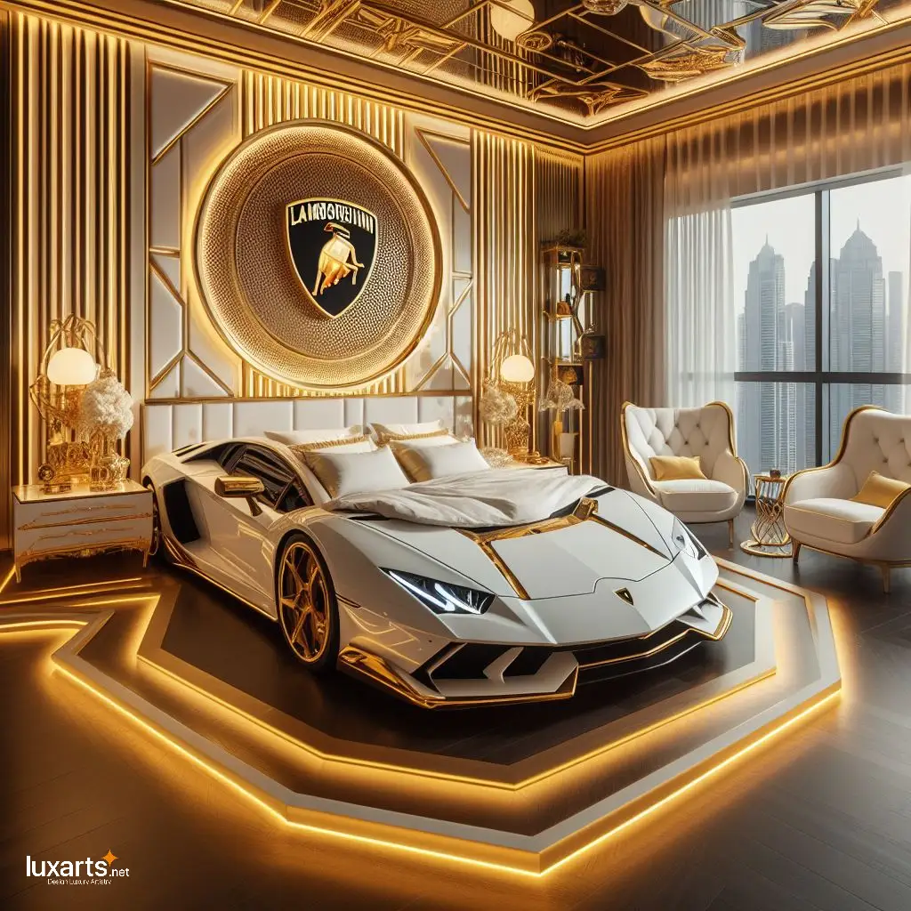 Lamborghini Car Shaped Bed: Drift into Dreamland with Exotic Style lamborghini bed 7