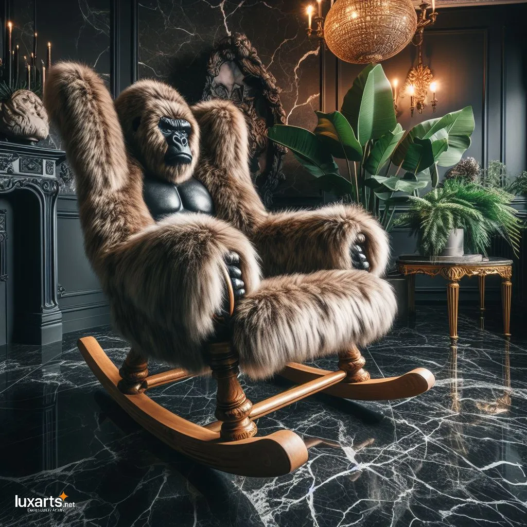 Giant Animal Shaped Rocking Chairs: Roam into Comfort with Whimsical Style luxarts animal rocking chairs 13