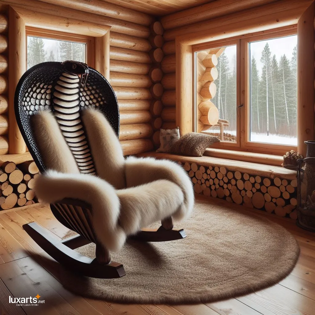 Giant Animal Shaped Rocking Chairs: Roam into Comfort with Whimsical Style luxarts animal rocking chairs 8