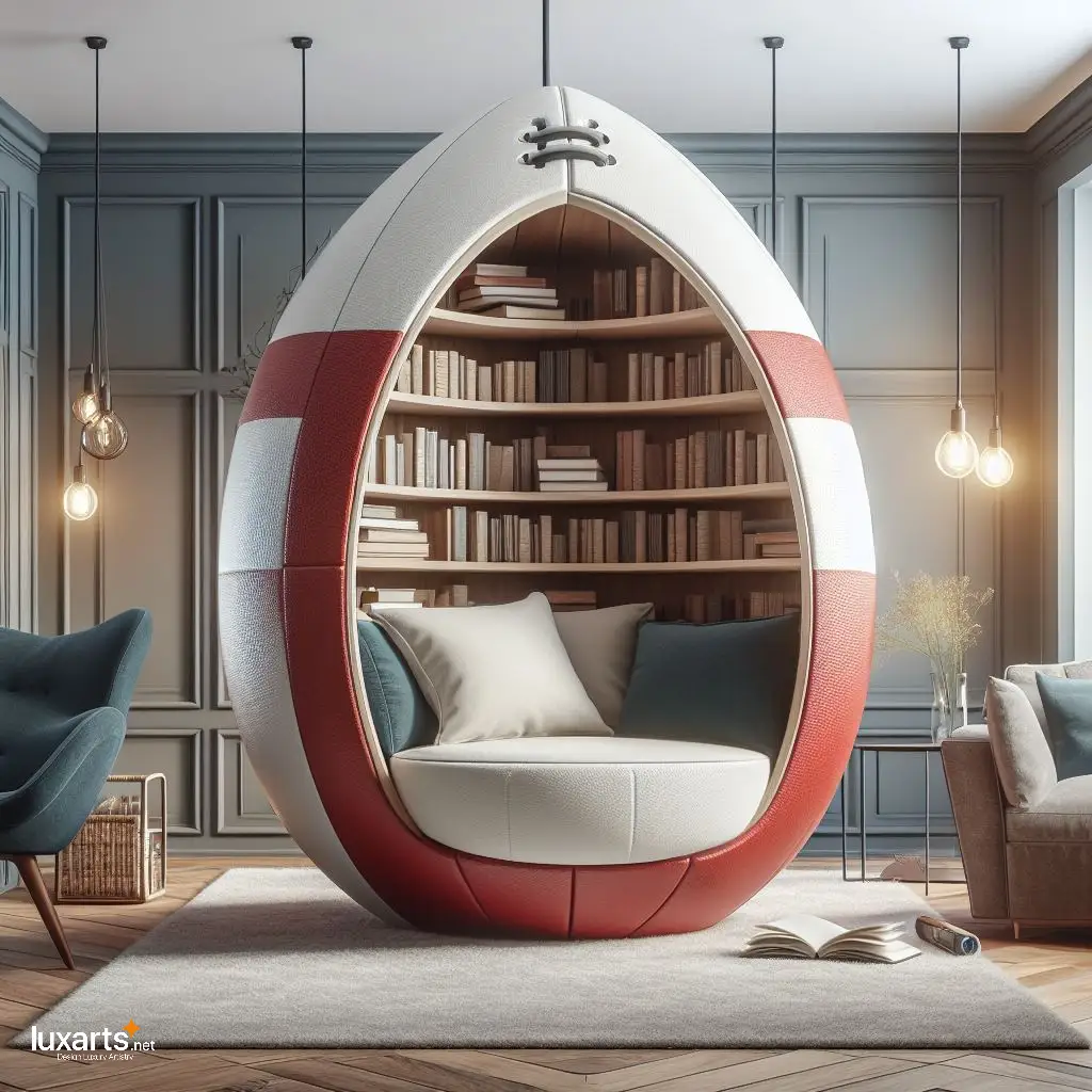 Ball Shaped Reading Nooks Dens: Roll into Literary Adventures with Cozy Comfort luxarts ball reading nooks dens 4