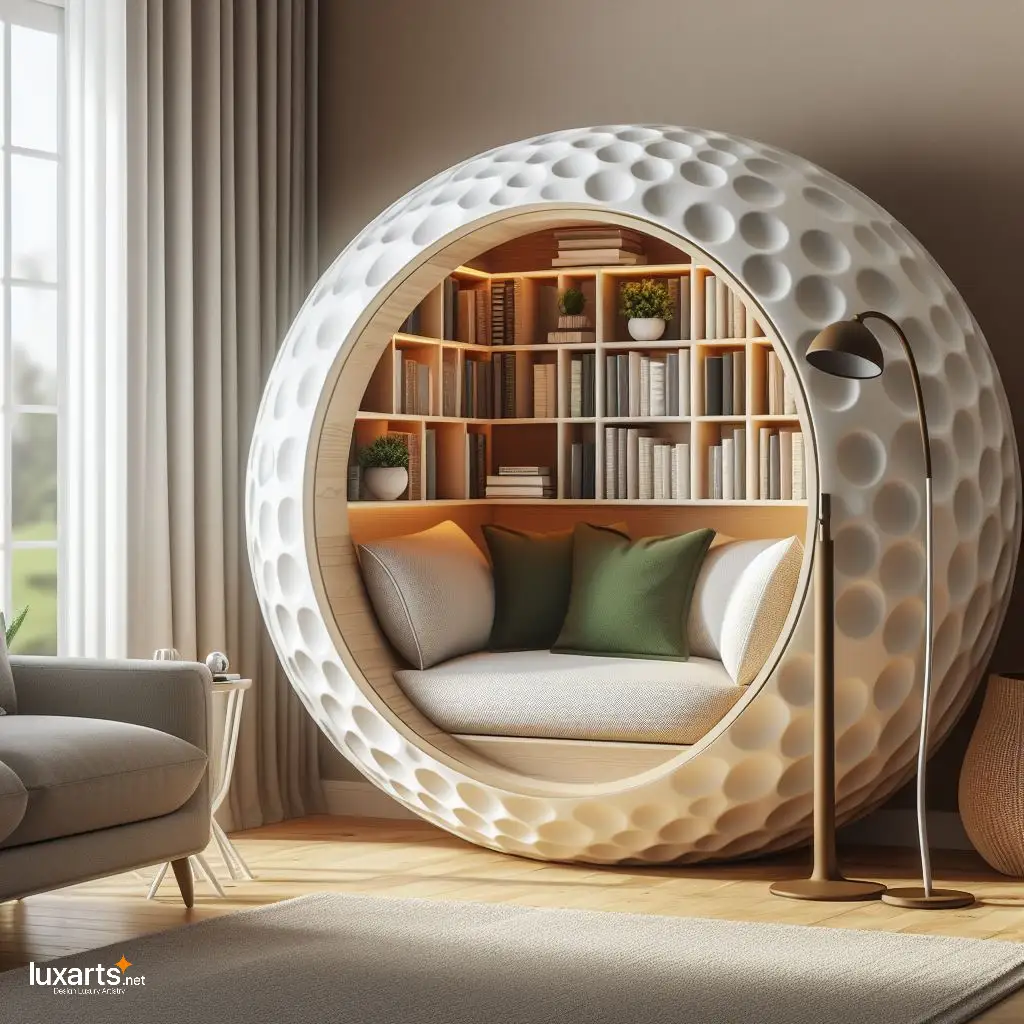 Ball Shaped Reading Nooks Dens: Roll into Literary Adventures with Cozy Comfort luxarts ball reading nooks dens 5