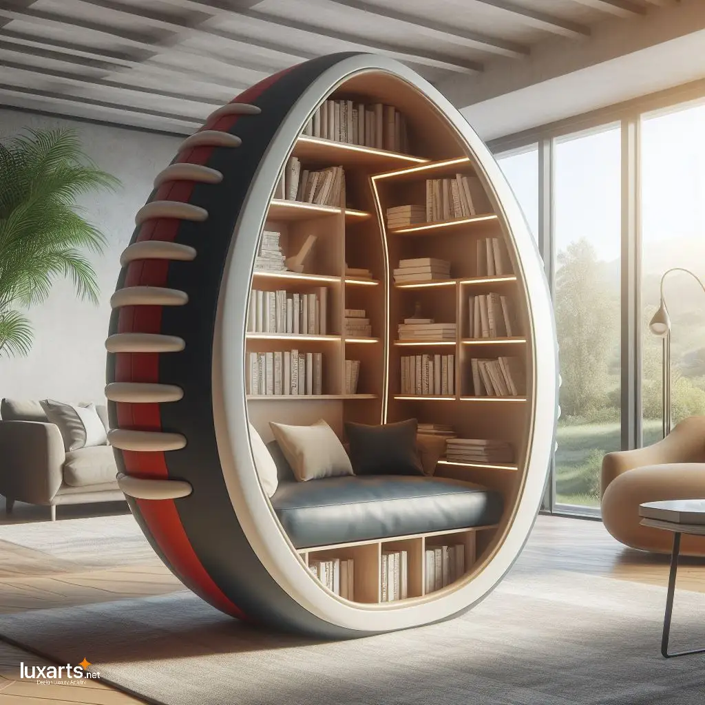 Ball Shaped Reading Nooks Dens: Roll into Literary Adventures with Cozy Comfort luxarts ball reading nooks dens 8
