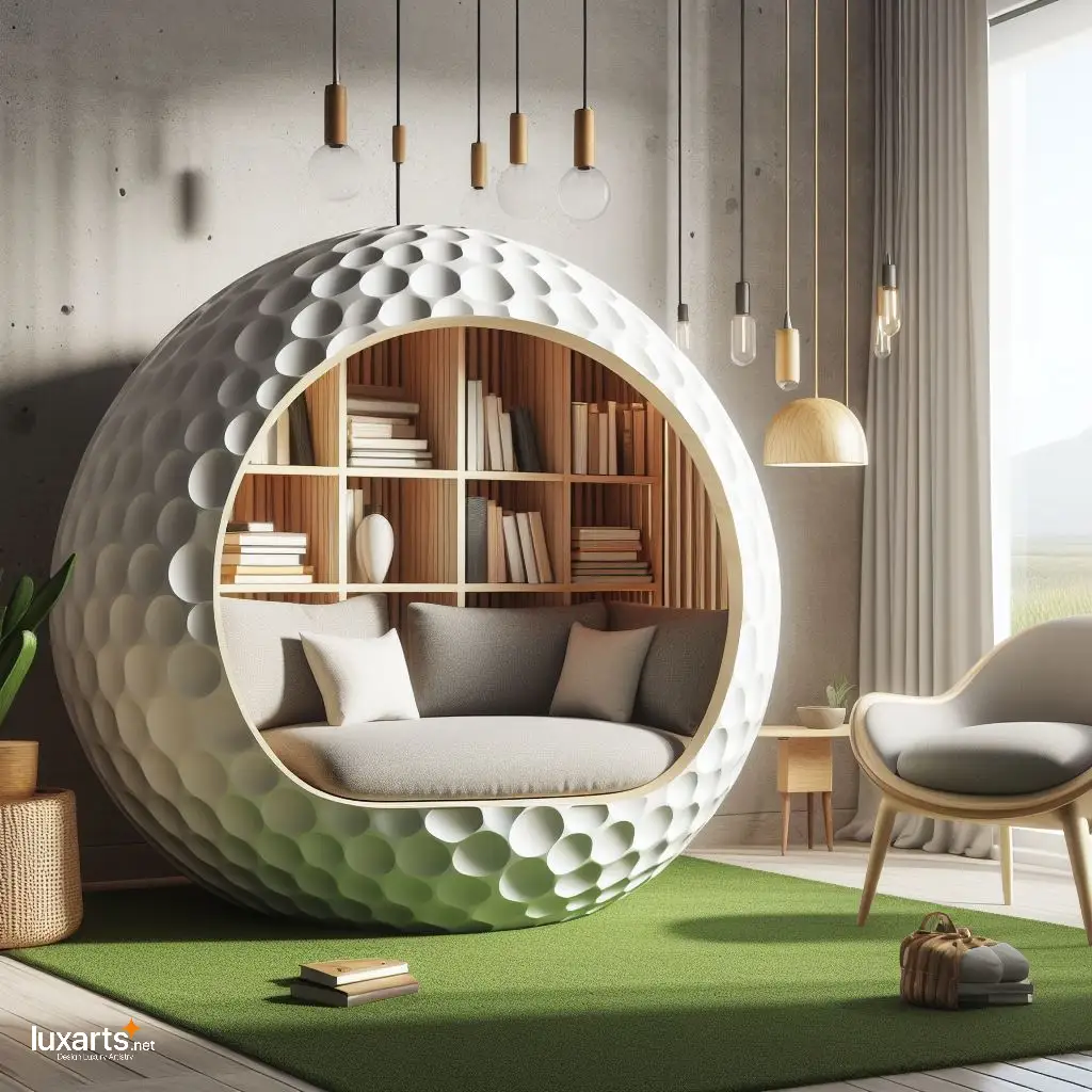 Ball Shaped Reading Nooks Dens: Roll into Literary Adventures with Cozy Comfort luxarts ball reading nooks dens 9