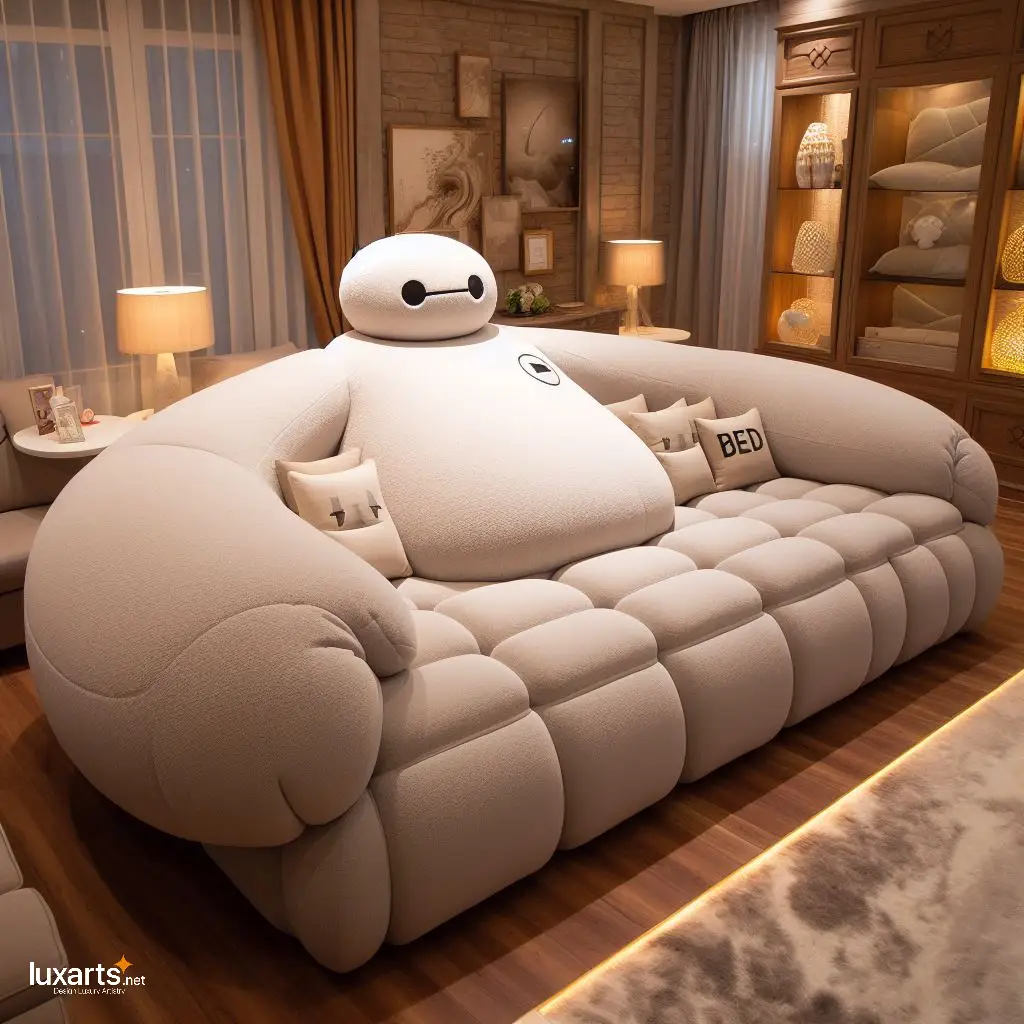 Baymax Shaped Sofa: Relax in Big Hero Style and Comfort luxarts baymax sofa 1