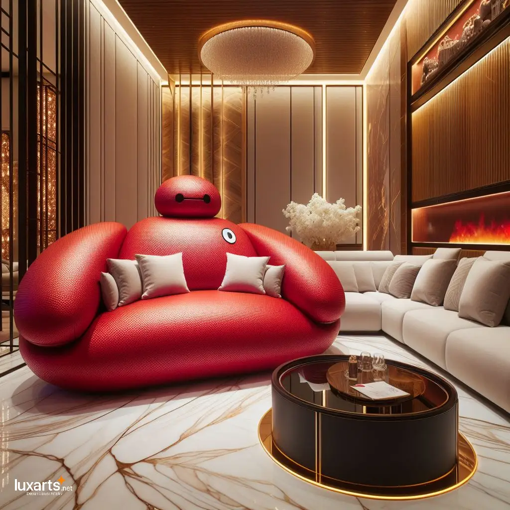 Baymax Shaped Sofa: Relax in Big Hero Style and Comfort luxarts baymax sofa 2