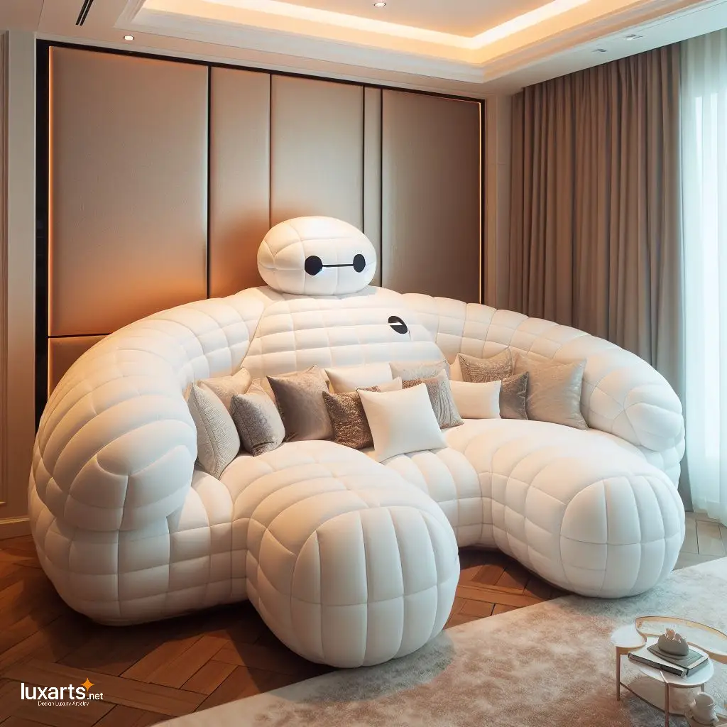 Baymax Shaped Sofa: Relax in Big Hero Style and Comfort luxarts baymax sofa 3