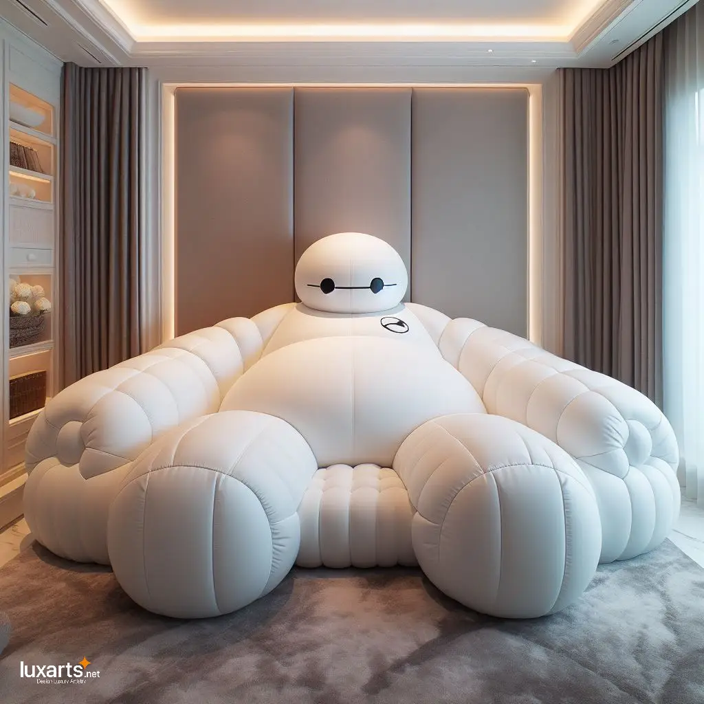 Baymax Shaped Sofa: Relax in Big Hero Style and Comfort luxarts baymax sofa 4
