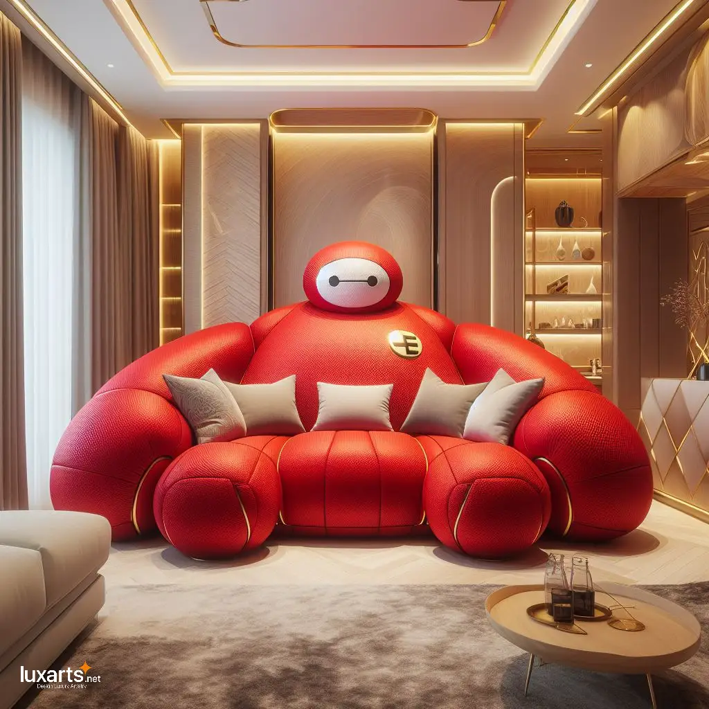 Baymax Shaped Sofa: Relax in Big Hero Style and Comfort luxarts baymax sofa 5