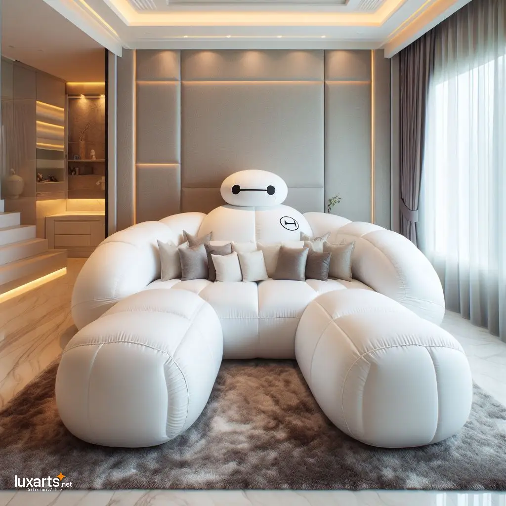 Baymax Shaped Sofa: Relax in Big Hero Style and Comfort luxarts baymax sofa 7