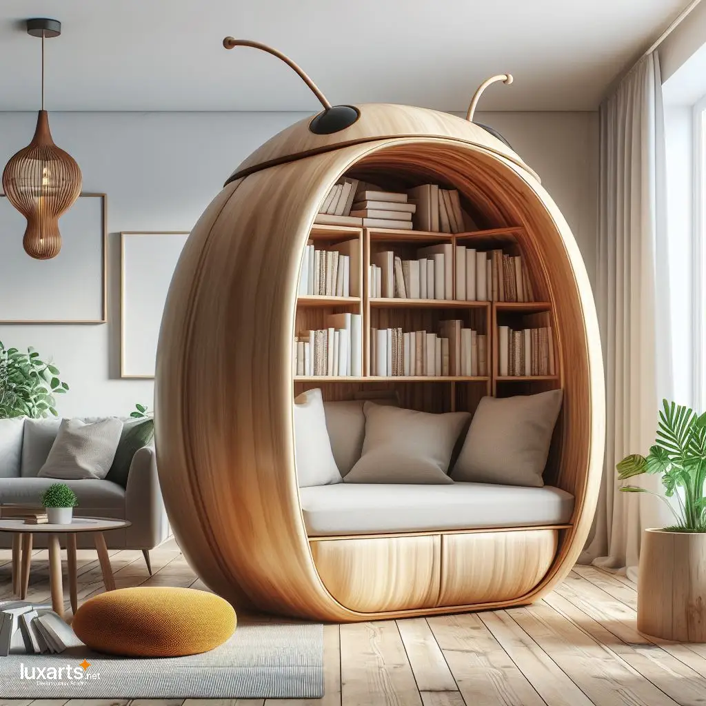 Bug Shaped Reading Nooks Dens Crawl into Reading Adventures with Creature Comforts luxarts bug reading nook dens 10