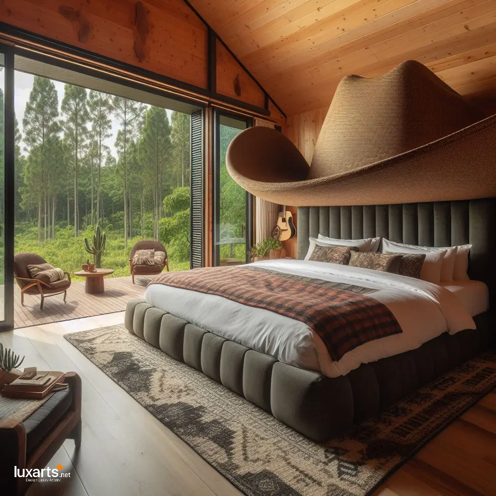 Cowboy Hat Shaped Beds: Sleep in Western Style Comfort luxarts cowboy hat beds 1