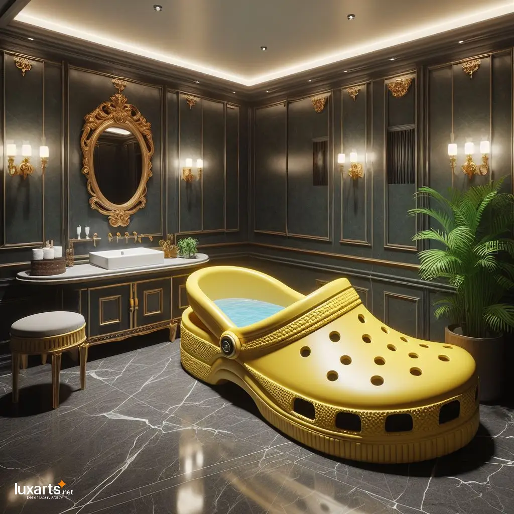 Crocs Slipper Bathtub: Soak in Comfort with Unique Style luxarts crocs slipper bathtub 1