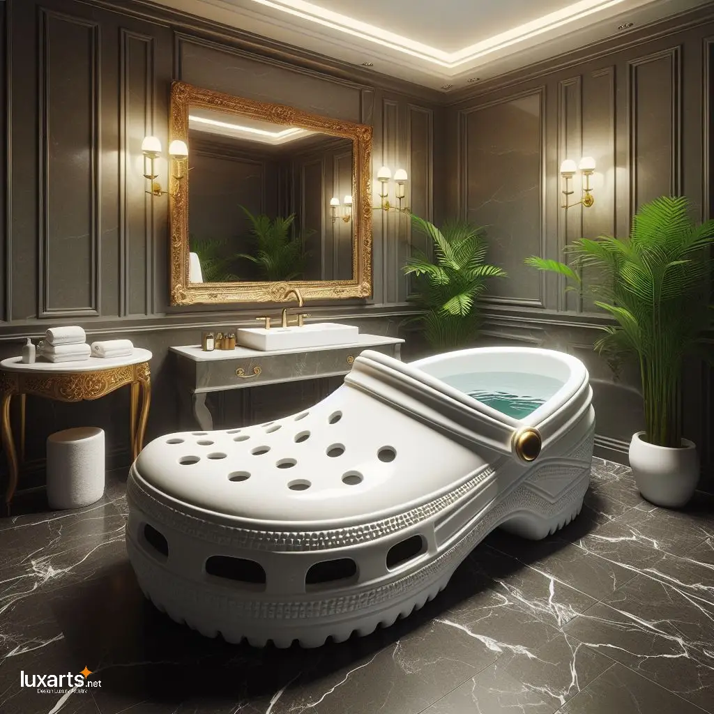 Crocs Slipper Bathtub: Soak in Comfort with Unique Style luxarts crocs slipper bathtub 2