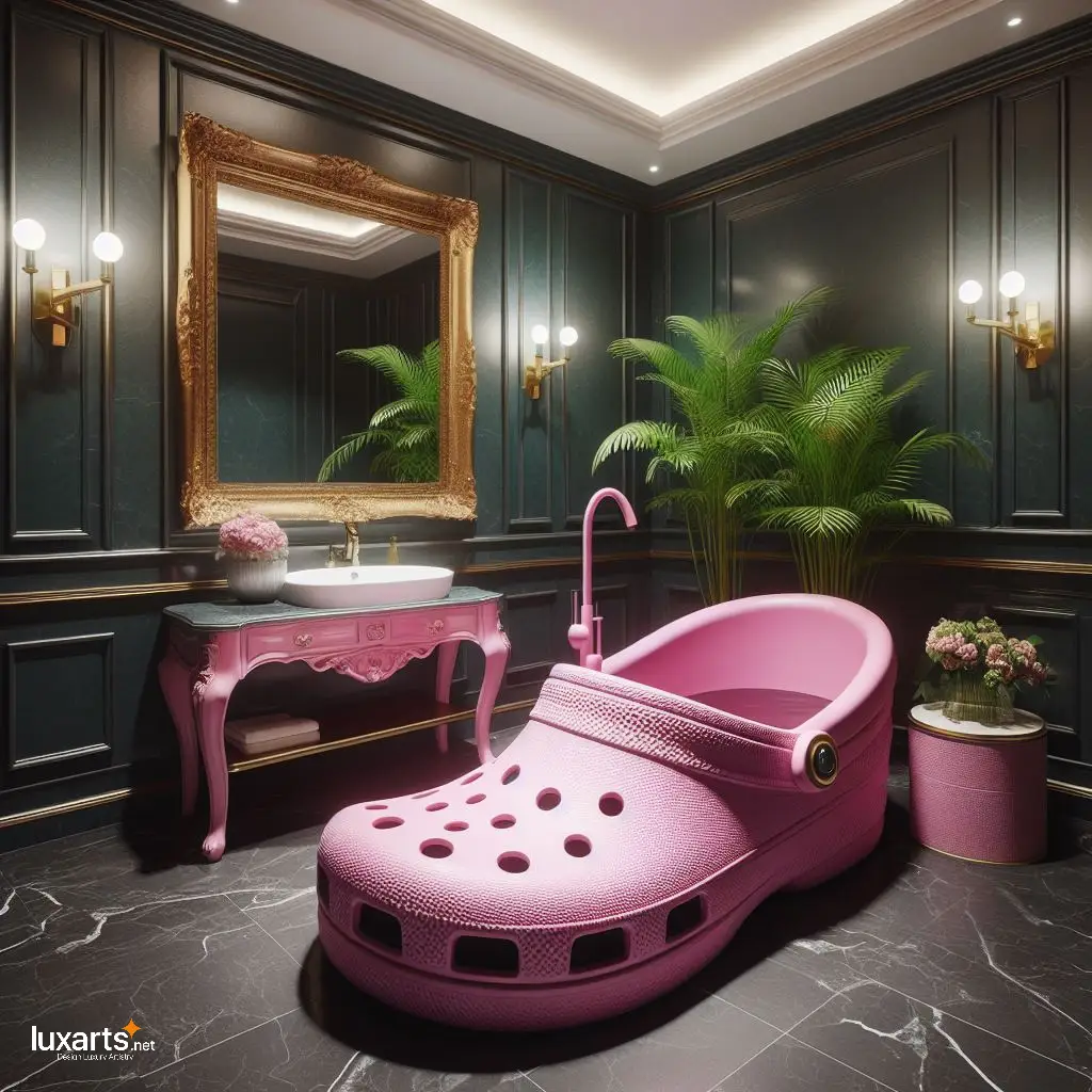 Crocs Slipper Bathtub: Soak in Comfort with Unique Style luxarts crocs slipper bathtub 4