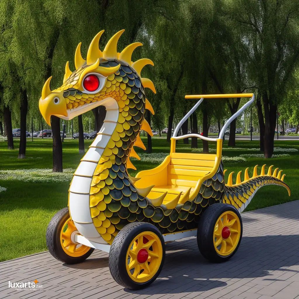 Dragon Wagons: Embark on Mythical Adventures with Whimsical Style luxarts dragon wagons 11