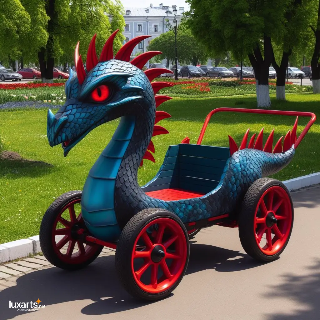 Dragon Wagons: Embark on Mythical Adventures with Whimsical Style luxarts dragon wagons 3