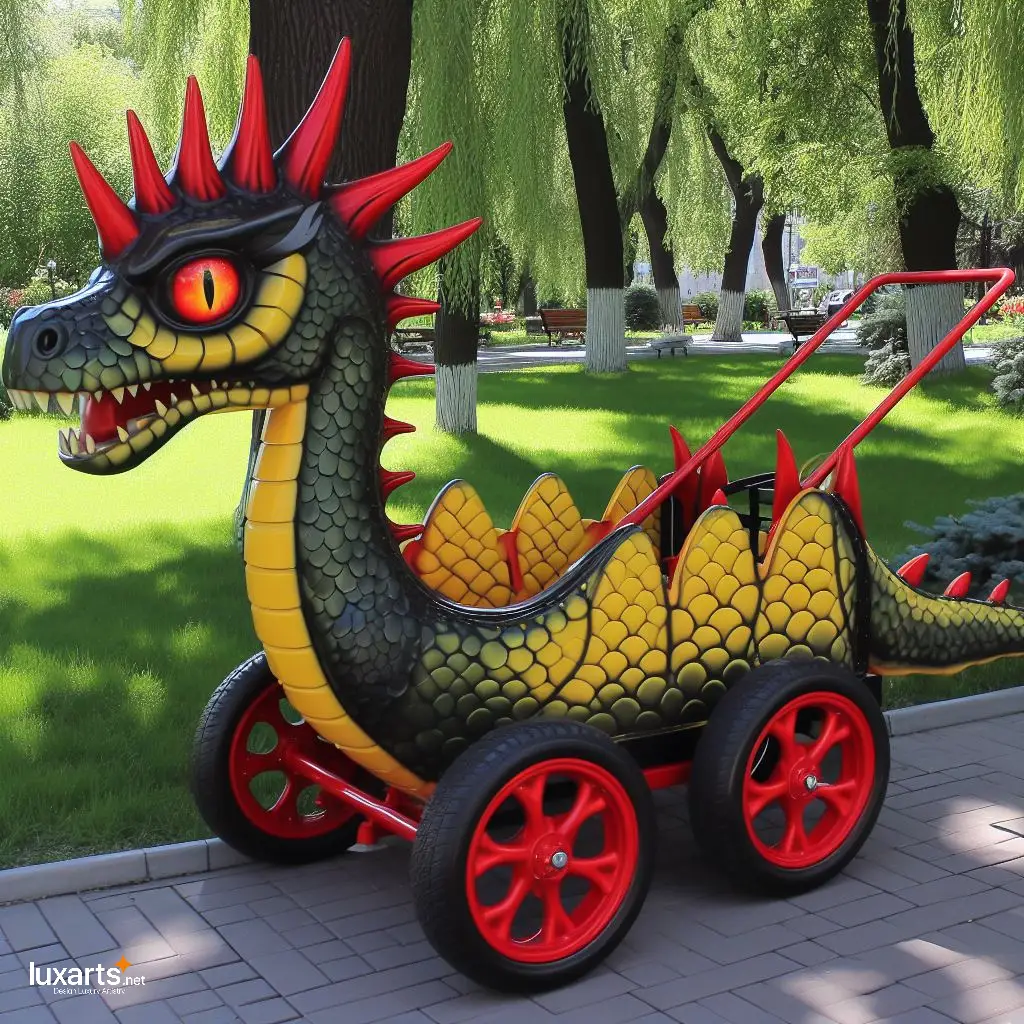Dragon Wagons: Embark on Mythical Adventures with Whimsical Style luxarts dragon wagons 6