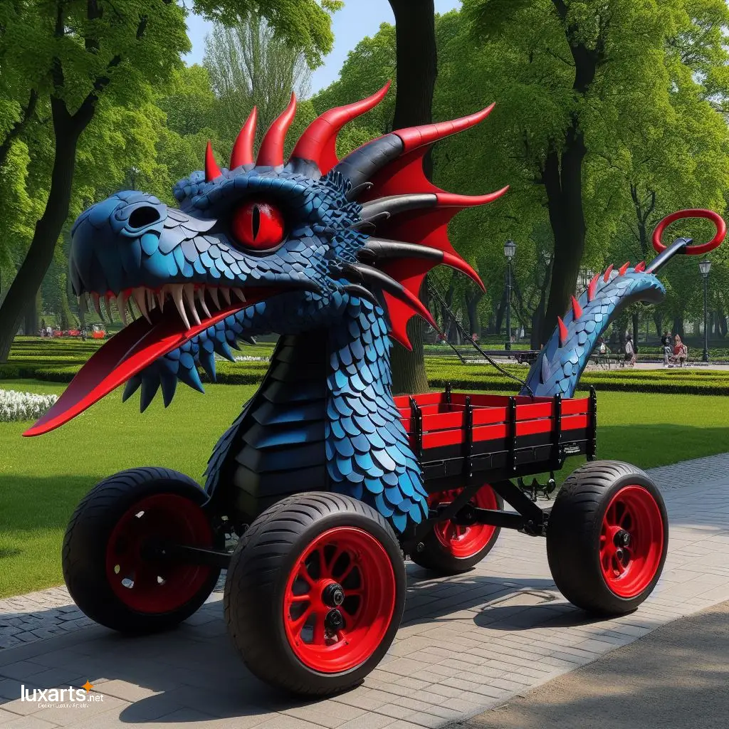 Dragon Wagons: Embark on Mythical Adventures with Whimsical Style luxarts dragon wagons 8