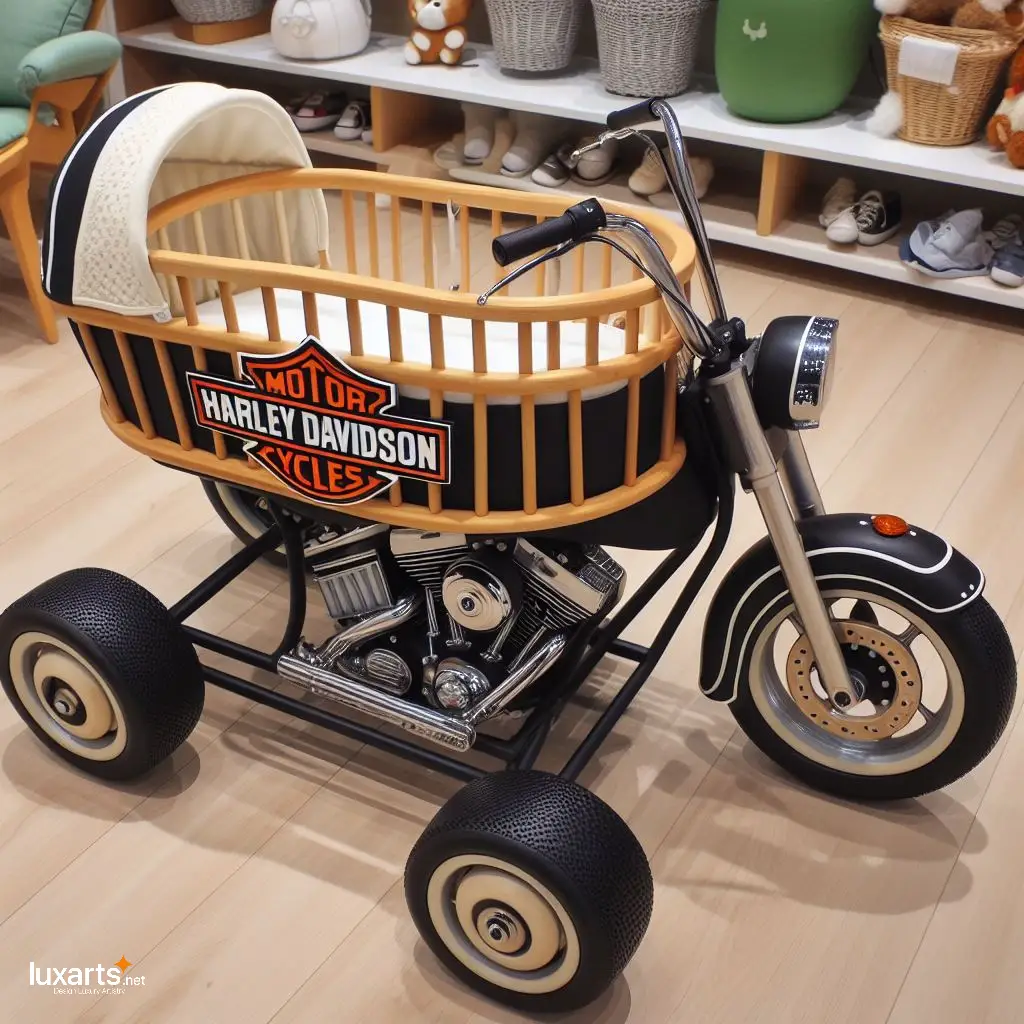 Harley Davidson Crib: Born to Ride in Style from the Start luxarts harley davidson crib 4
