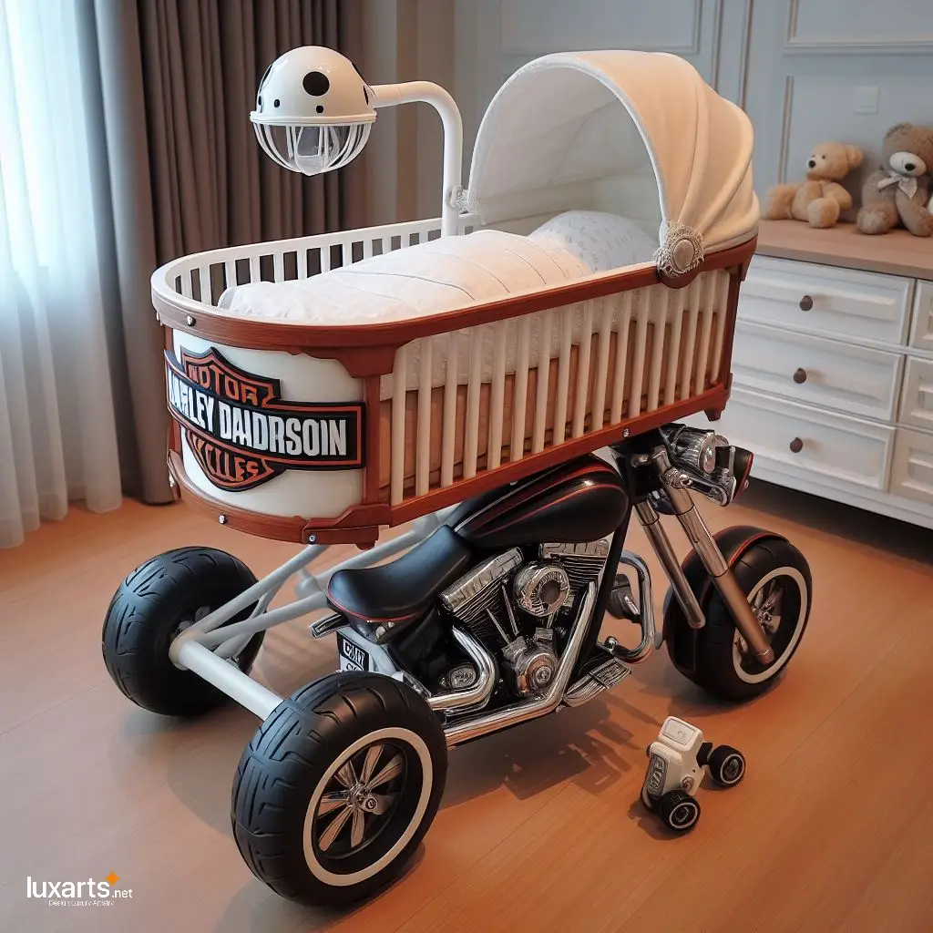 Harley Davidson Crib: Born to Ride in Style from the Start luxarts harley davidson crib 9