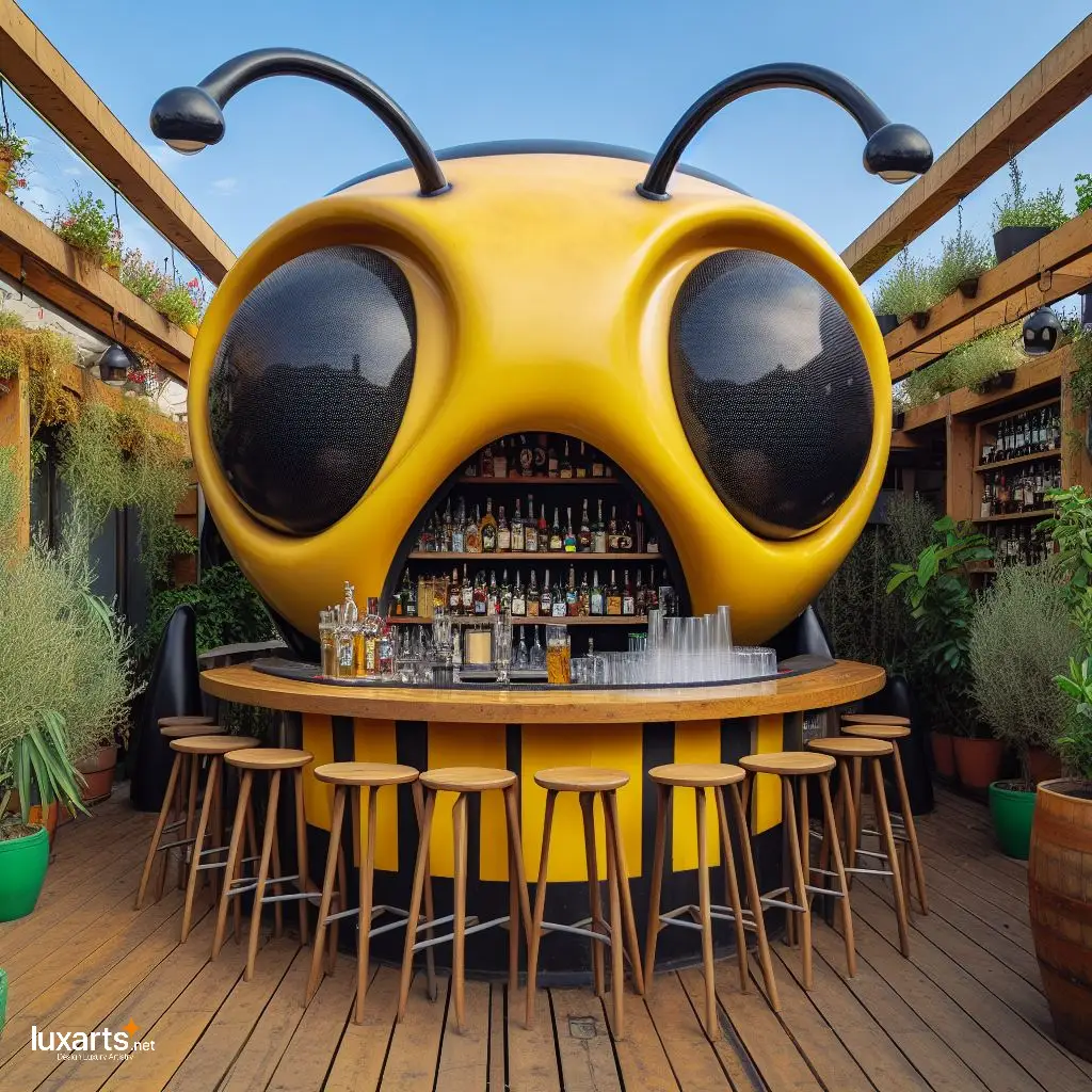 Insect Shaped Garden Bar: Buzz into Outdoor Entertainment with Whimsical Charm luxarts insect shaped garden bar 3