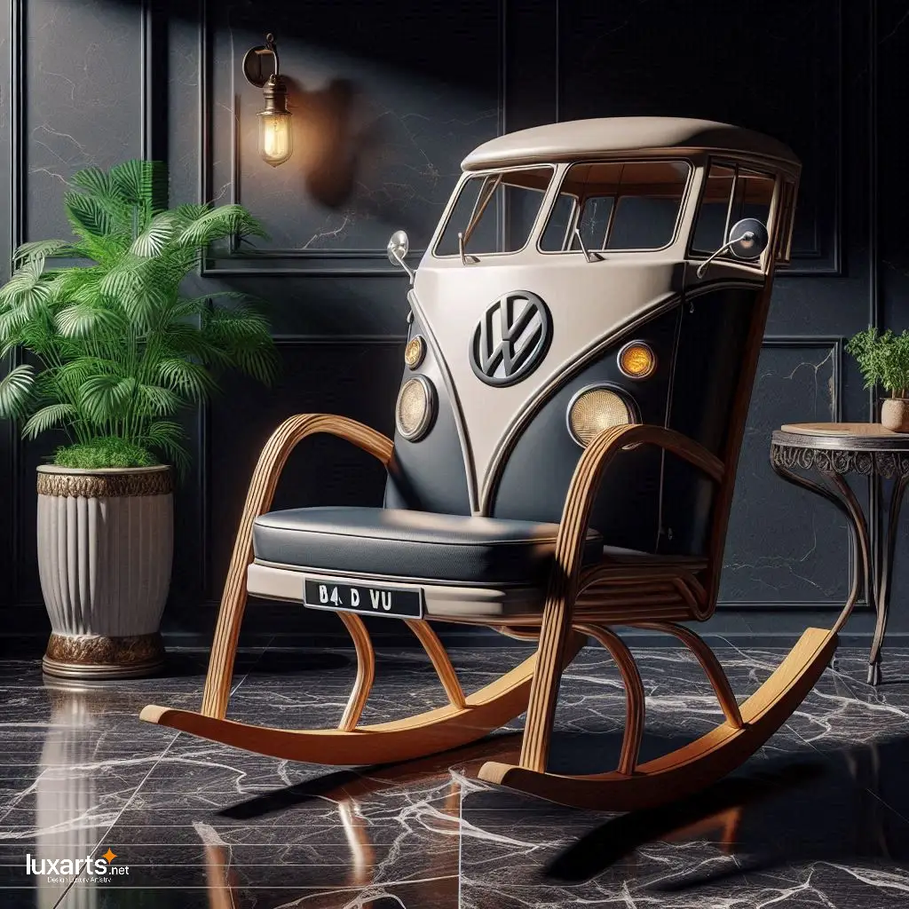 Volkswagen Bus Rocking Chair: Cruise into Comfort with Retro Style ...