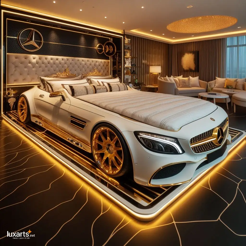 Mercedes-Benz Car Shaped Bed: Drive into Dreamland with Luxury and Style mercedes benz car bed 1