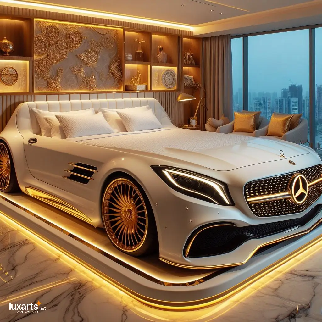 Mercedes-Benz Car Shaped Bed: Drive into Dreamland with Luxury and Style mercedes benz car bed 10