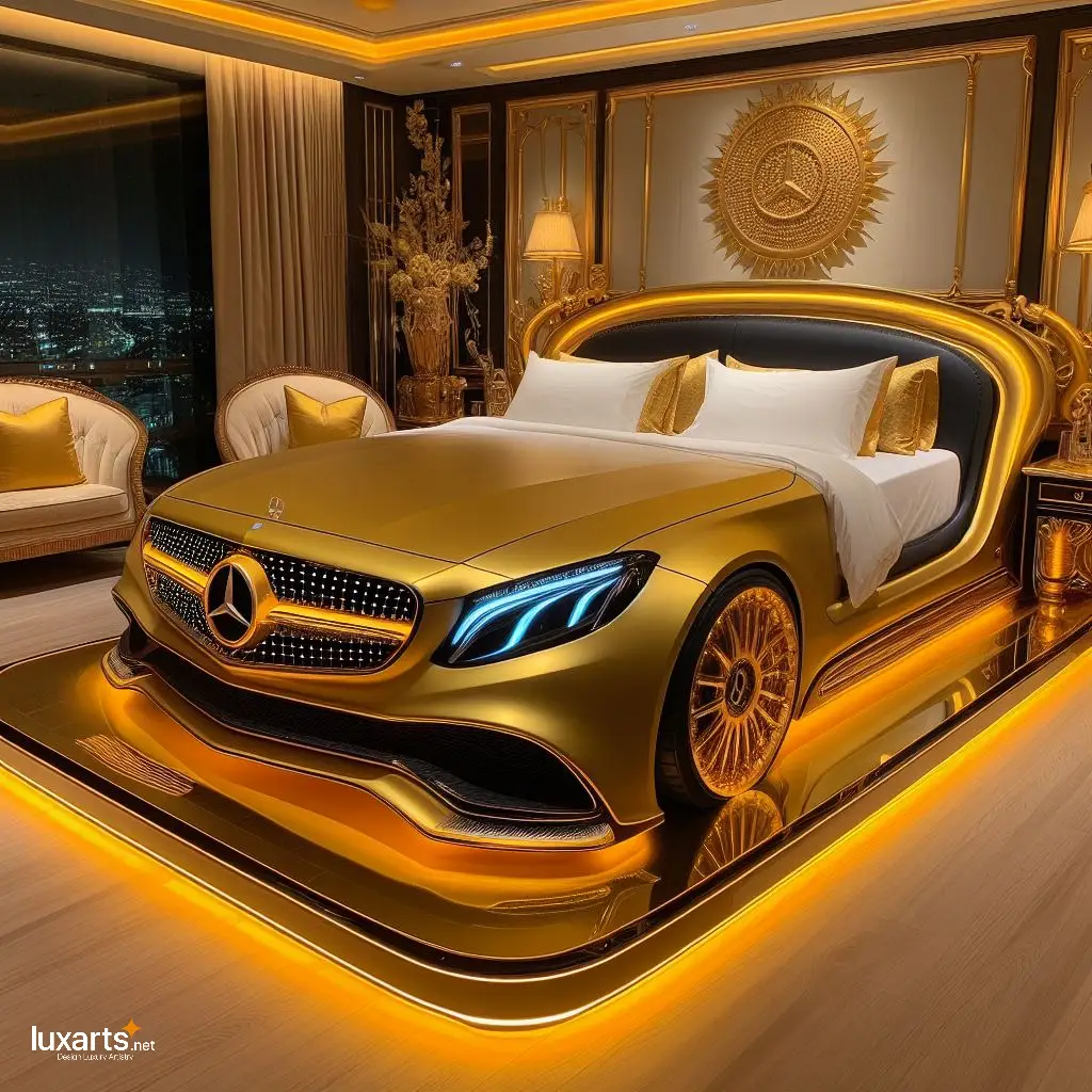 Mercedes-Benz Car Shaped Bed: Drive into Dreamland with Luxury and Style mercedes benz car bed 11