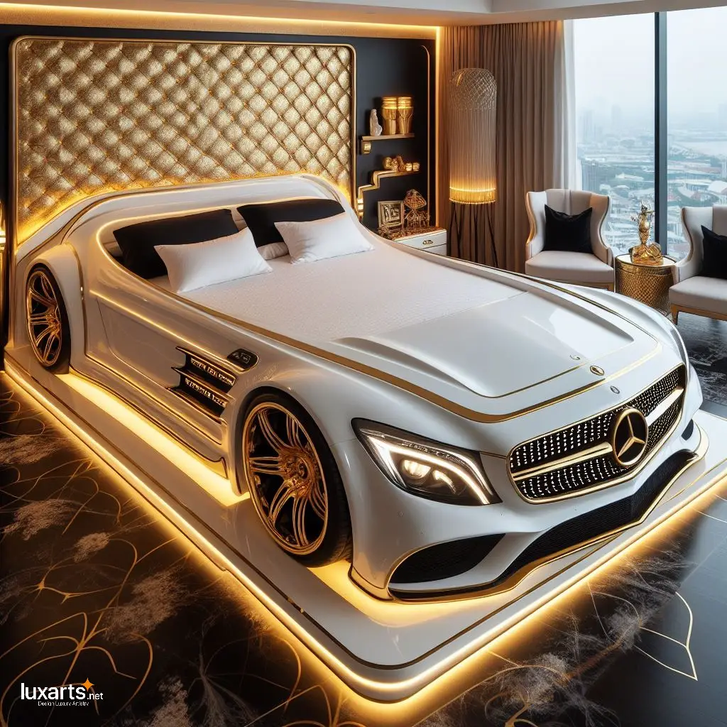 Mercedes-Benz Car Shaped Bed: Drive into Dreamland with Luxury and Style mercedes benz car bed 2