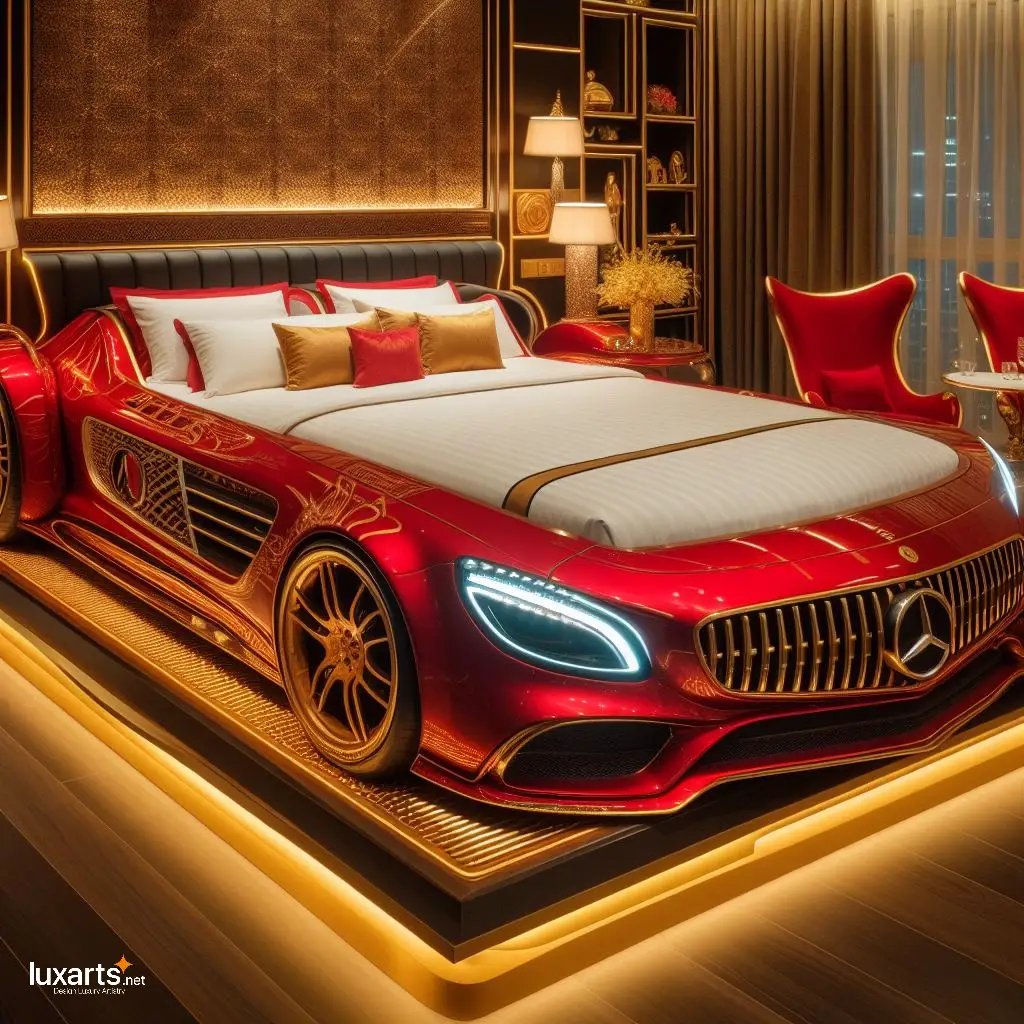 Mercedes-Benz Car Shaped Bed: Drive into Dreamland with Luxury and Style mercedes benz car bed 3