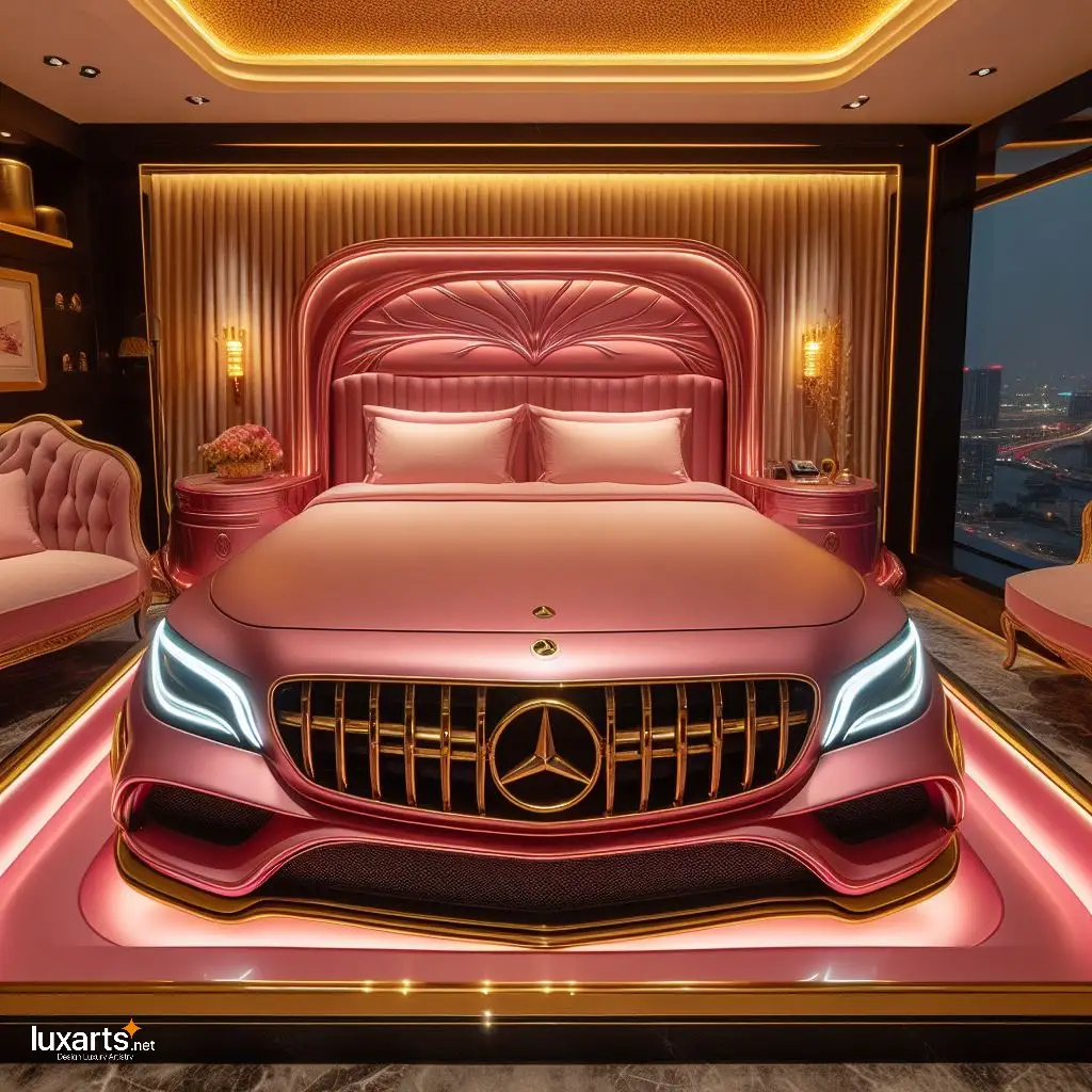 Mercedes-Benz Car Shaped Bed: Drive into Dreamland with Luxury and Style mercedes benz car bed 4