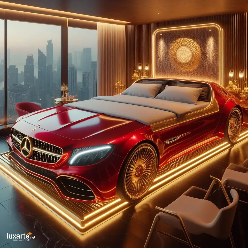 Mercedes-Benz Car Shaped Bed: Drive into Dreamland with Luxury and Style mercedes benz car bed 5