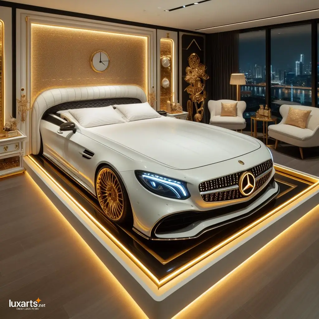 Mercedes-Benz Car Shaped Bed: Drive into Dreamland with Luxury and Style mercedes benz car bed 8