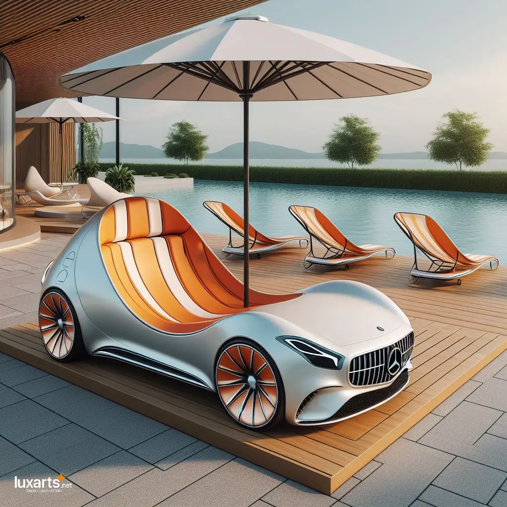 Mercedes-Benz Car Lounge Chair Outdoor: Drive Your Comfort to the Great Outdoors mercedes benz car lounge chair outdoor 3