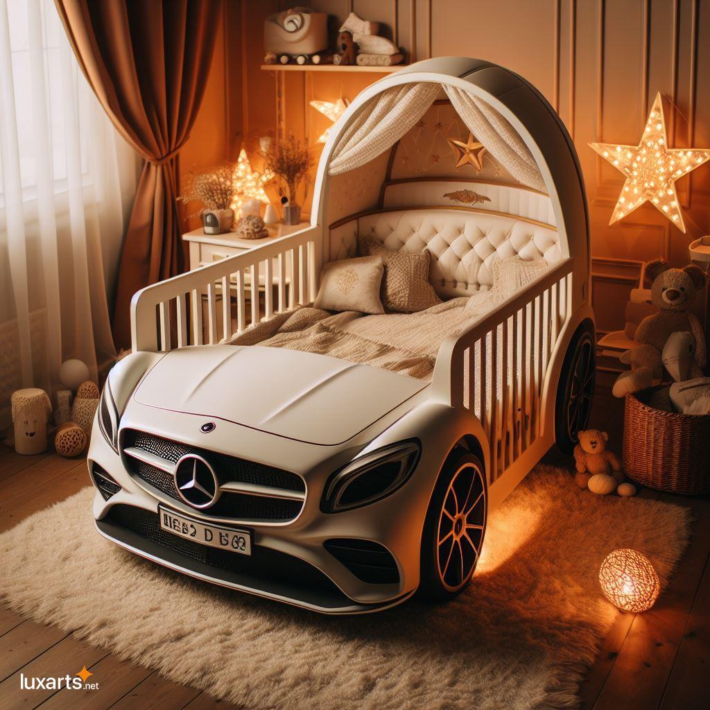 Sleek Design, Unparalleled Comfort: The Mercedes-Inspired Crib for Your Precious Child mercedes inspired baby crib 10