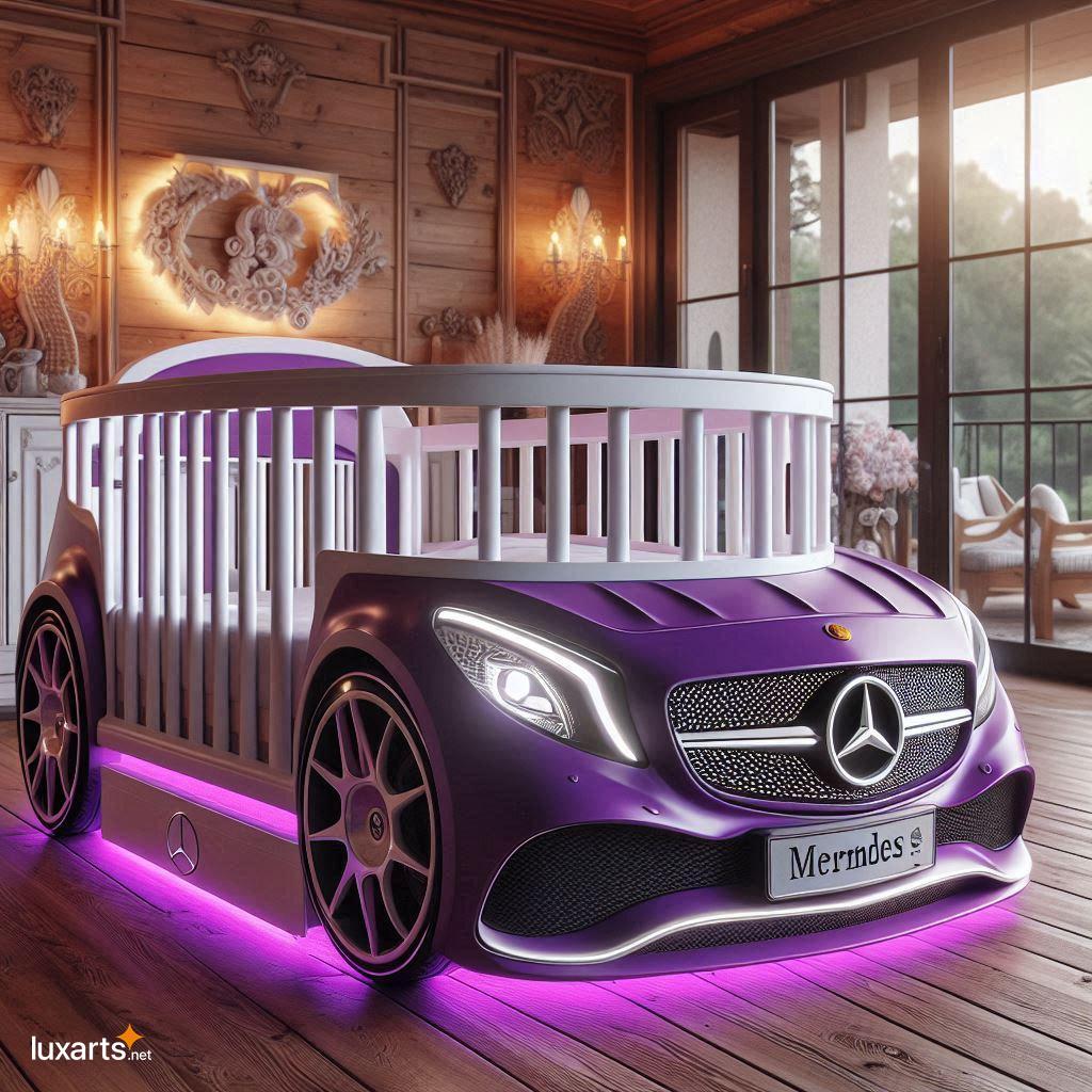 Sleek Design, Unparalleled Comfort: The Mercedes-Inspired Crib for Your Precious Child mercedes inspired baby crib 8