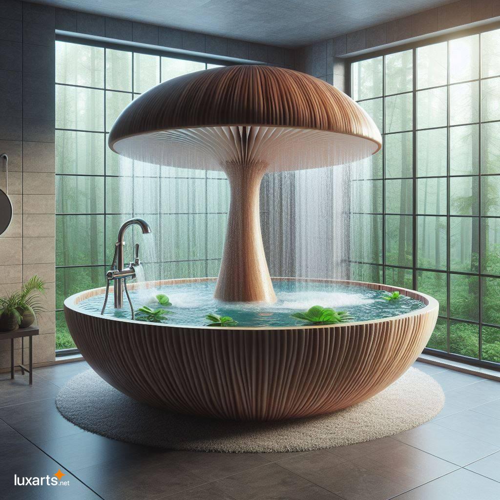 Mushroom-Inspired Bathtubs: Bring the Magic of Nature into Your Bathroom mushroom inspired bathtubs 1